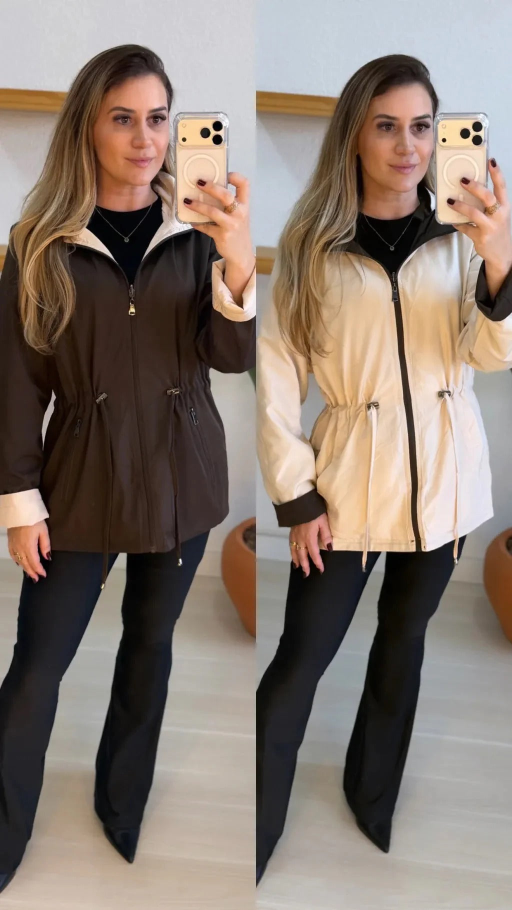 Parka Dupla Face